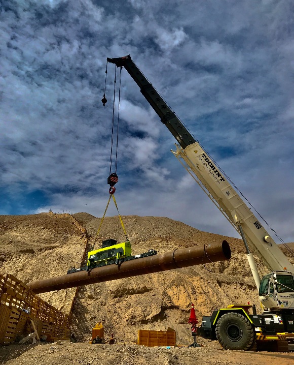 Pipeline Vacuum Lifting